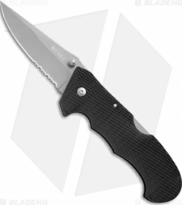 Hot Lower Prices Crkt Cascade Lockback Folding Knife (3.5 Bead Blast Serr) Pocket Knives