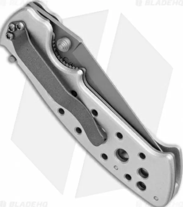 Online Lower Prices Crkt Crawford Kasper Professional Liner Lock Knife Silver (3.75 Gray Serr) 7728 Pocket Knives
