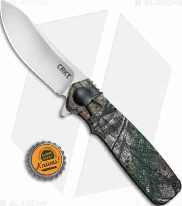Hot Lower Prices Crkt Homefront Hunter Field Strip Knife Real Tree Camo (3.5 Satin) K265Cxp Pocket Knives