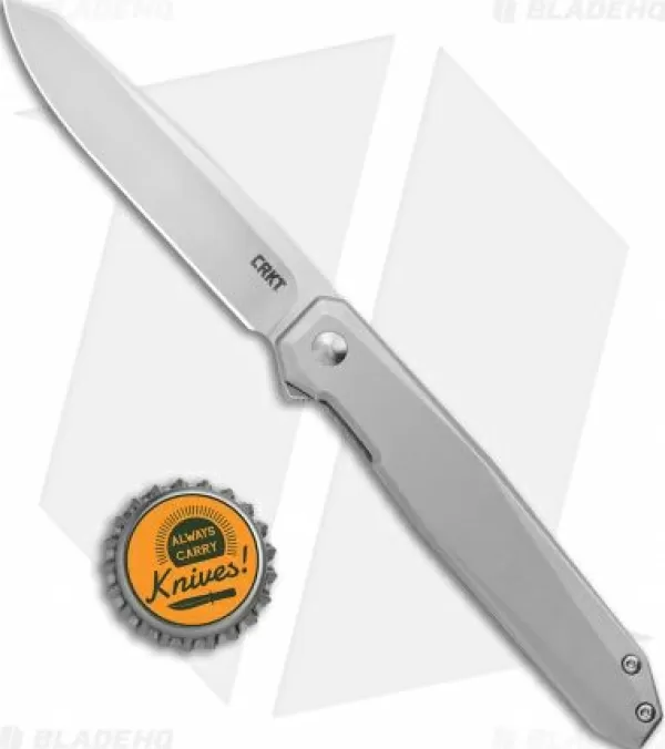 Flash Sale Lower Prices Crkt Ken Onion Facet Frame Lock Spring Assisted Flipper Knife (3.4 Satin) Pocket Knives