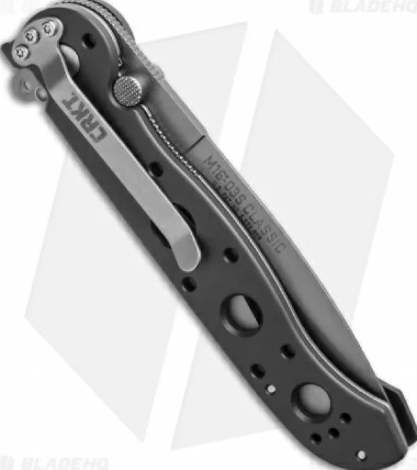 Store Lower Prices Crkt Kit Carson M16-03S Classic Spear Point Flipper Knife Al (3.5 Bead Blast) Pocket Knives