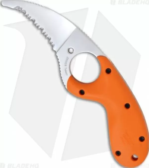 Cheap Lower Prices Crkt Kommer Bear Claw Fixed Blade Knife Orange (2.375 Satin) 2510Er Fixed Blade Knives