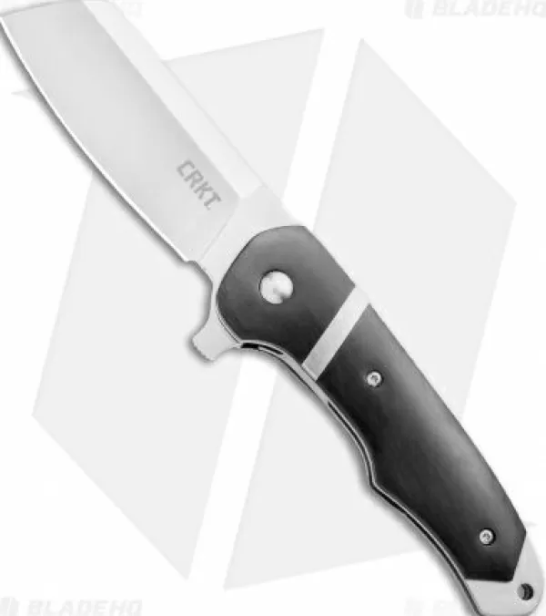 Best Lower Prices Crkt Philip Booth Ripsnort Liner Lock Flipper Knife Black (2.8 Satin) 7270 Pocket Knives
