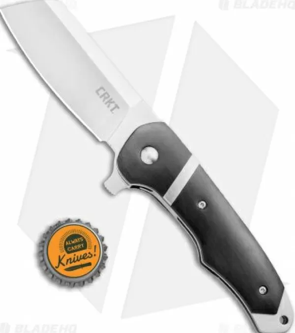 Best Lower Prices Crkt Philip Booth Ripsnort Liner Lock Flipper Knife Black (2.8 Satin) 7270 Pocket Knives