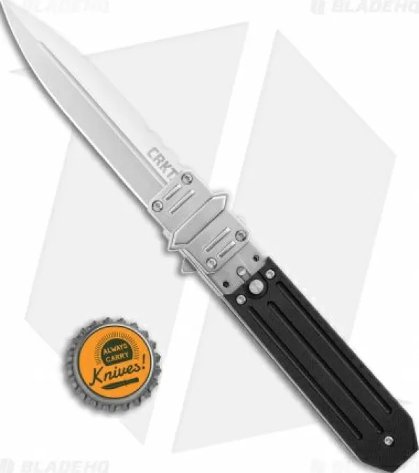 Store Lower Prices Crkt Psych Glide Lock Knife G-10/Aluminum (4 Satin) 7421 Pocket Knives