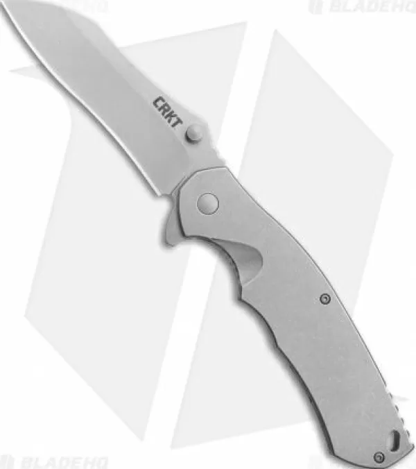 Best Lower Prices Crkt Rasp Frame Lock Flipper Knife Stainless Steel (3.67 Stonewash) 2081 Pocket Knives