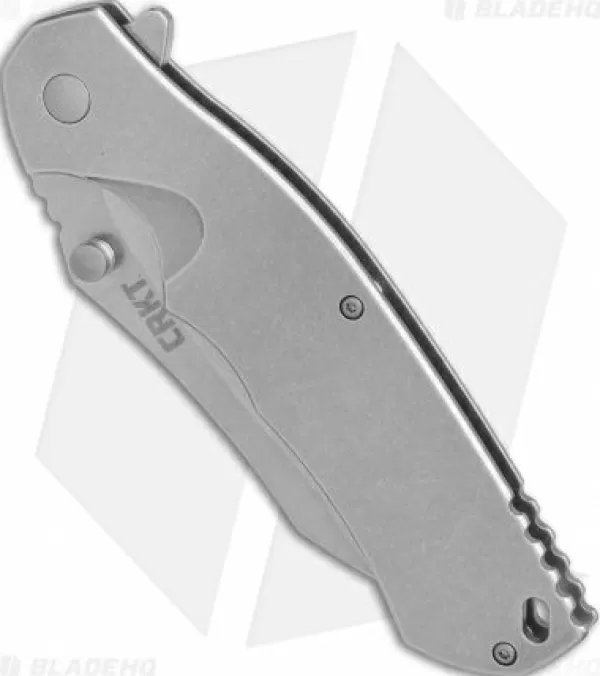 Best Lower Prices Crkt Rasp Frame Lock Flipper Knife Stainless Steel (3.67 Stonewash) 2081 Pocket Knives