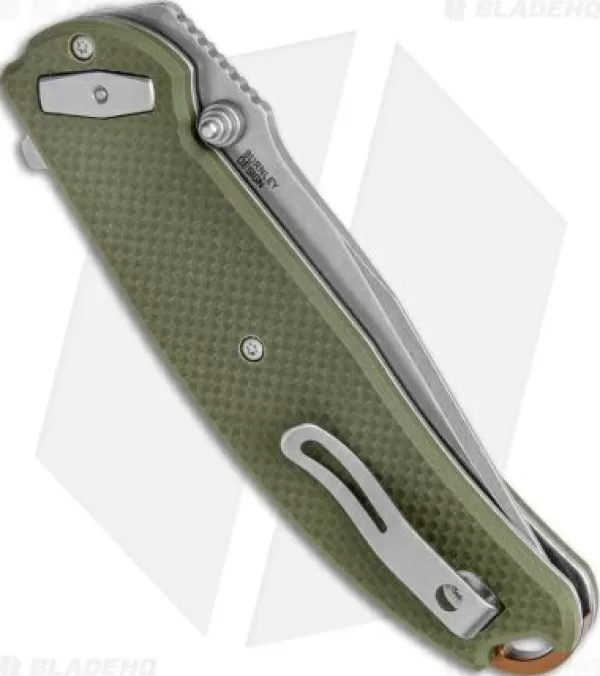 Clearance Online Crkt Burnley Butte Deadbolt Lock Assisted Flipper Knife Green G-10 (3.3 Sw) Pocket Knives