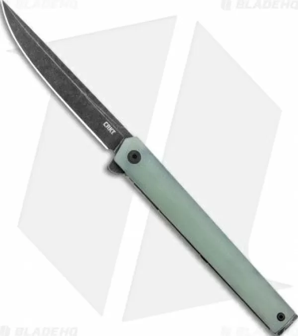 Best Online Crkt Ceo Exclusive Flipper Liner Lock Knife Natural G-10 (3.25 Smokewash) Pocket Knives