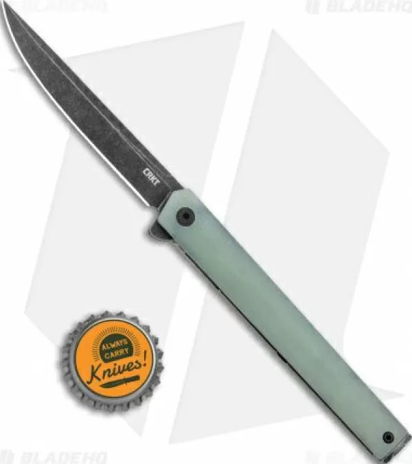Best Online Crkt Ceo Exclusive Flipper Liner Lock Knife Natural G-10 (3.25 Smokewash) Pocket Knives