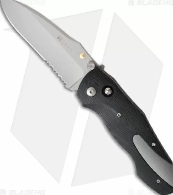 Store Online Crkt Elishewitz Anubis Automatic Knife Conversion (3.5 Bead Blast Serr) 1121 Automatic Knives