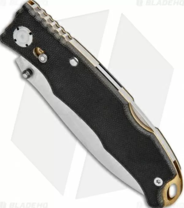 Flash Sale Online Crkt Lake Laredo Lockback Knife Black G-10 (3.25 Satin Serr) 7266 Pocket Knives