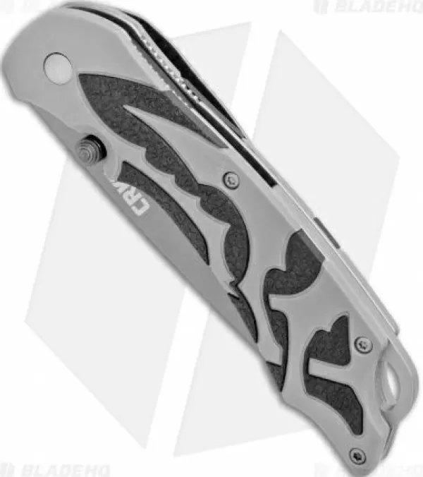 Outlet Online Crkt Lerch Moxie Knife Gray/Black Spring Assisted (3.29 Grey Plain) 1102 Spring Assisted Knives