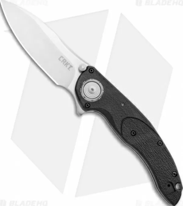 Best Online Crkt Linchpin Deadbolt Lock Knife Black G-10 (3.9 Satin) 5405 Pocket Knives