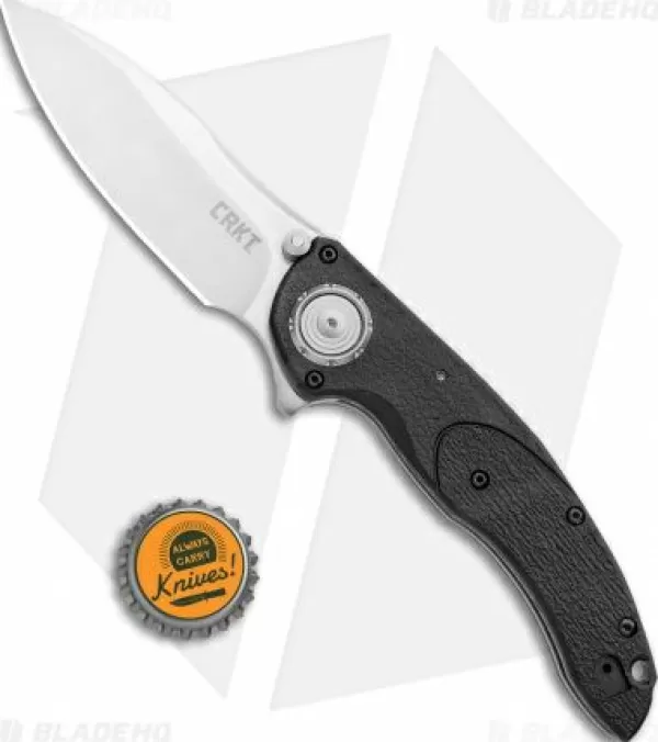Best Online Crkt Linchpin Deadbolt Lock Knife Black G-10 (3.9 Satin) 5405 Pocket Knives