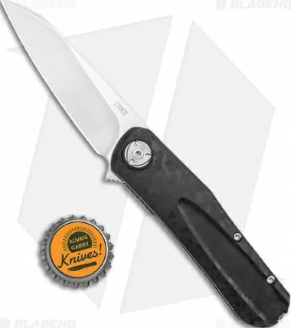 Flash Sale Online Crkt Mah-Hawk Spring Assisted Knife Black Grn (3.12 Satin) Spring Assisted Knives