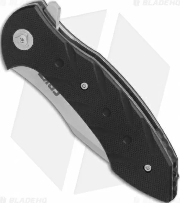 Clearance Online Crkt Ochs Terrestrial Liner Lock Knife Black G-10 (3.3 Satin) 5370 Pocket Knives
