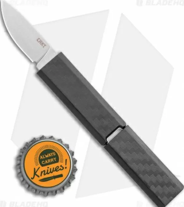 Best Online Crkt Scribe Fixed Blade Knife Black Grn (1.8 Stonewash) 2425 Fixed Blade Knives