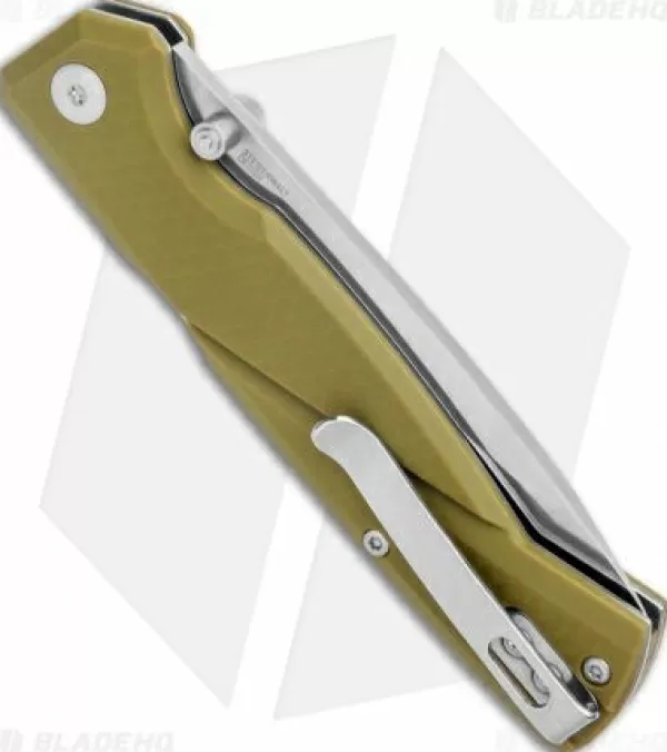 Online Online Crkt Steigerwalt Kova Front Lock Knife Od Green Gfn (3.5 Satin) 6434 Pocket Knives