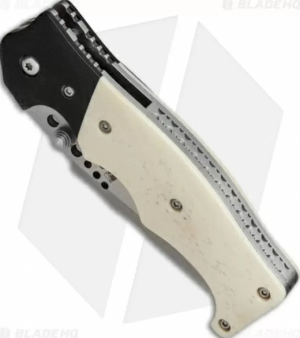 Cheap Online Crkt The Natural 2 Spring Assisted Knife White Bone & G-10 (3.25 Plain) 7080 Spring Assisted Knives