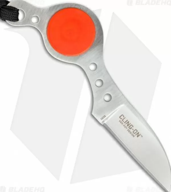 New Online Crkt Van Hoy Cling-On Neck Knife (2.25 Satin) 5030 Fixed Blade Knives