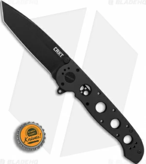 Flash Sale Original Crkt Carson M16-04Ks Tanto Frame Lock Flipper Knife (3.87 Black) Pocket Knives