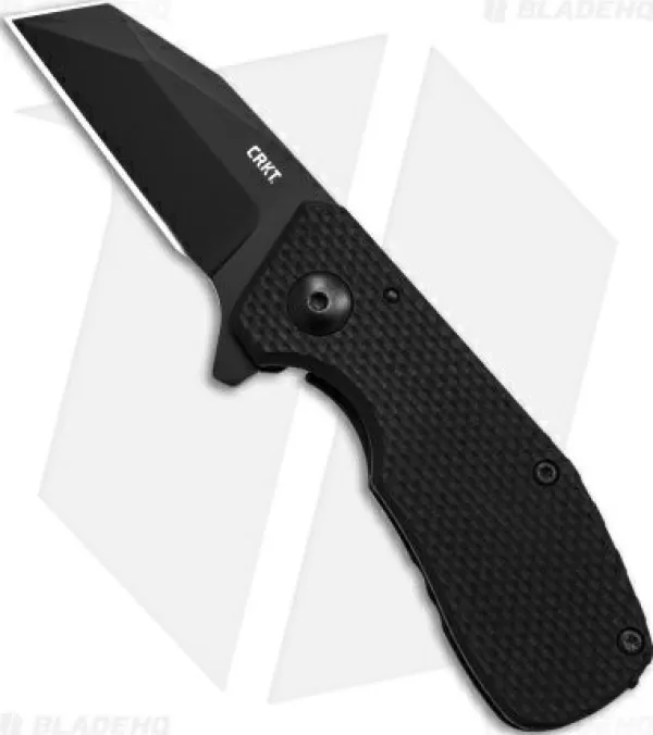 Outlet Original Crkt Graham Razelcliffe Frame Lock Knife Black G-10 (2.4 Black) Pocket Knives