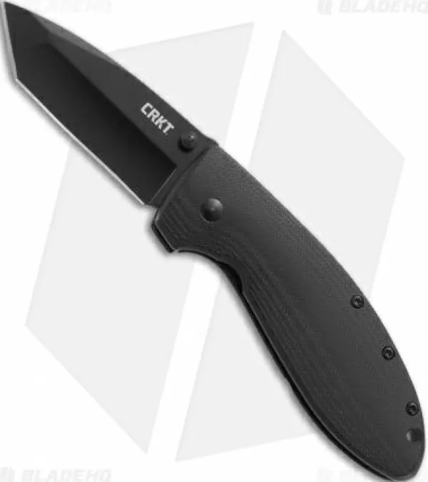 Discount Original Crkt Krein Gungho Spring Assisted Knife Black G-10 (2.78 Black) 7740 Spring Assisted Knives