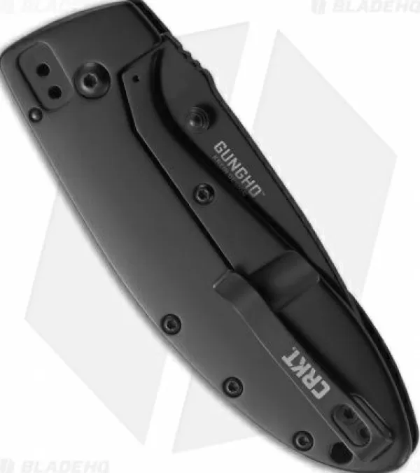Discount Original Crkt Krein Gungho Spring Assisted Knife Black G-10 (2.78 Black) 7740 Spring Assisted Knives