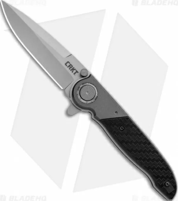 Cheap Original Crkt M40-03 Deadbolt Lock Knife Aluminum/Gfn (3 Bead Blast) Tactical Knives