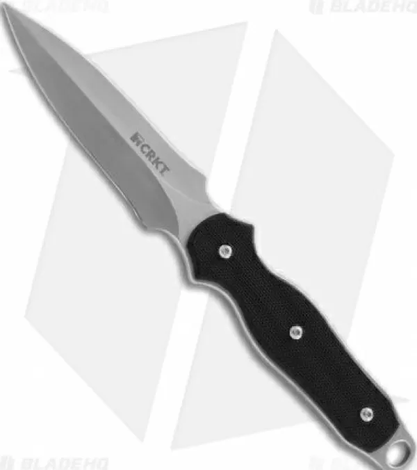 Sale Original Crkt Mj Lerch Synergist Fixed Blade Boot Knife (3.63 Satin Plain) 2070 Fixed Blade Knives
