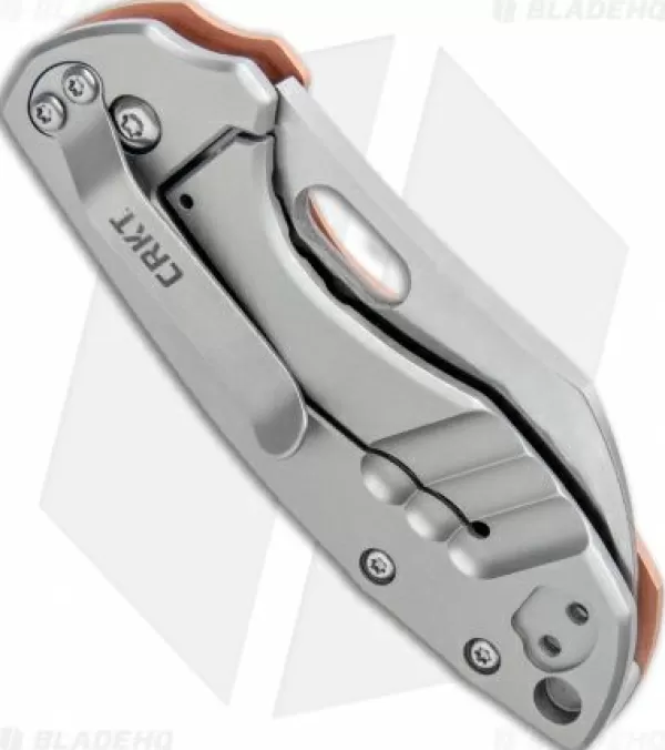 Online Original Crkt Pilar Frame Lock Knife Stainless Steel/Copper (2.4 Satin) 5311Cu Pocket Knives