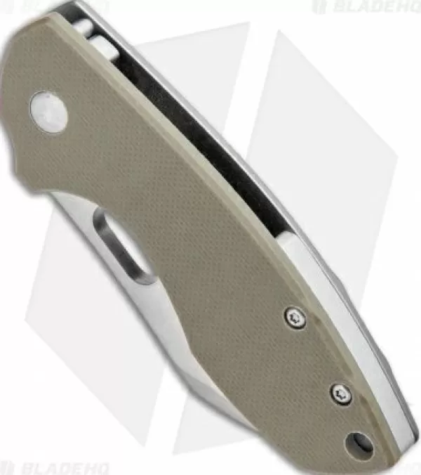 Best Sale Original Crkt Pilar Frame Lock Knife Tan G-10 (2.4 Satin D2) Pocket Knives