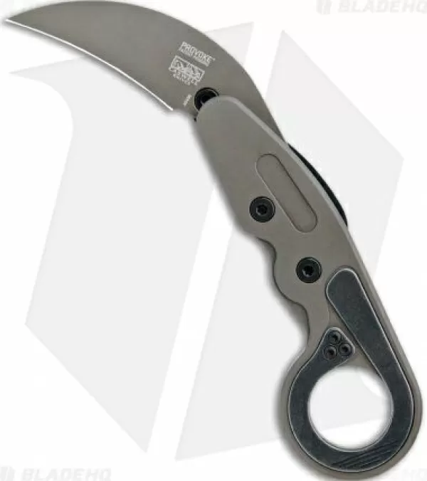 Outlet Original Crkt Provoke "Earth" Kinematic Morphing Karambit Folding Knife (2.4 Brown) Pocket Knives