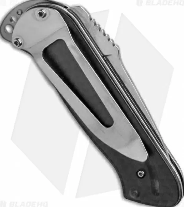Flash Sale Original Crkt Rollock Pocket Knife Black Translucent (2.25 Polish) 5202K Pocket Knives