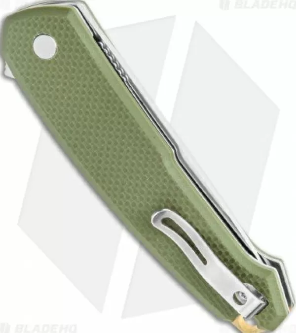 New Original Crkt Vox Tueto Spring Assisted Flipper Knife Od Green G-10 (3.3 Satin) 5325 Pocket Knives