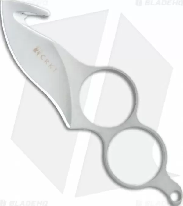 Outlet Quick Delivery Crkt A.G. Ringer Guthook Fixed Blade Neck Knife (2.375 Satin) 2250 Fixed Blade Knives