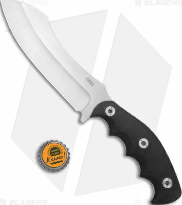 Sale Quick Delivery Crkt Catchall Fixed Blade Knife Rubberized Grn (5.5 Satin) Fixed Blade Knives