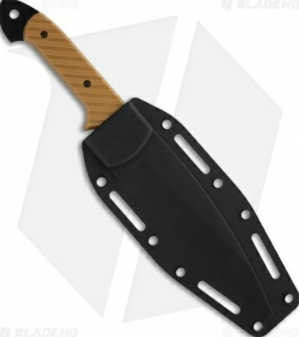 New Quick Delivery Crkt C/K Dragon Fixed Blade Knife Desert Tan G-10 (4.5 Satin) 2010D Fixed Blade Knives