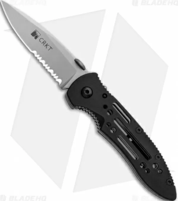 Best Quick Delivery Crkt Crawford Point Guard Liner Lock Knife (3.5 Bead Blast Serr) 6762 Pocket Knives