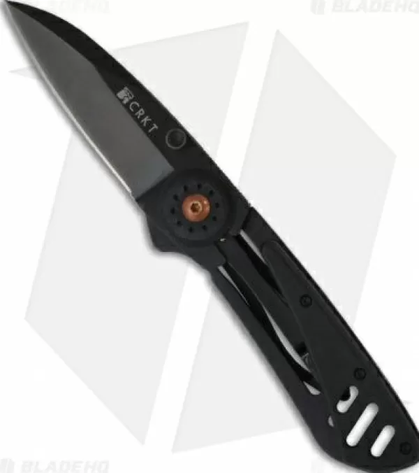 Flash Sale Quick Delivery Crkt H.U.G. Halligan's Ultimate Gadget Frame Lock Knife (2.5 Black) 5570K Tactical Knives