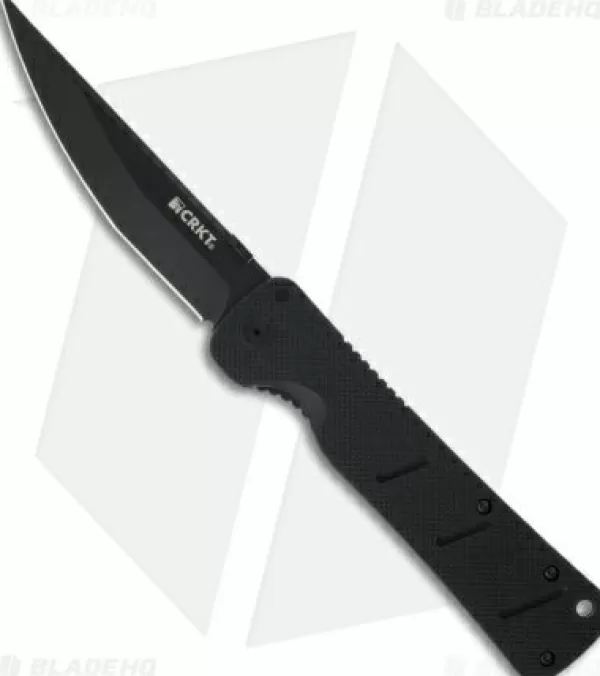 Best Quick Delivery Crkt Otanashi Noh Ken Frame Lock Knife Black G-10 (4.5 Black) 2906 Pocket Knives