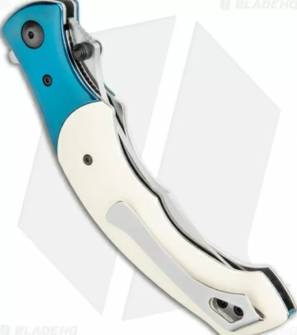 Cheap Quick Delivery Crkt Ritual Spring Assisted Knife Ivory Micarta (4.5 Satin) 7471 Spring Assisted Knives