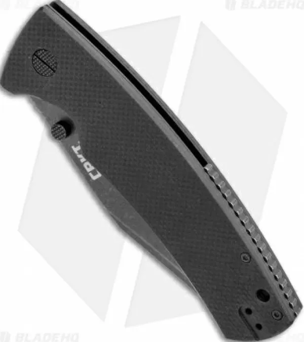 Best Quick Delivery Crkt Ryan Johnson The Gulf Lock Knife Black G10 (4 Black Stonewash) Pocket Knives