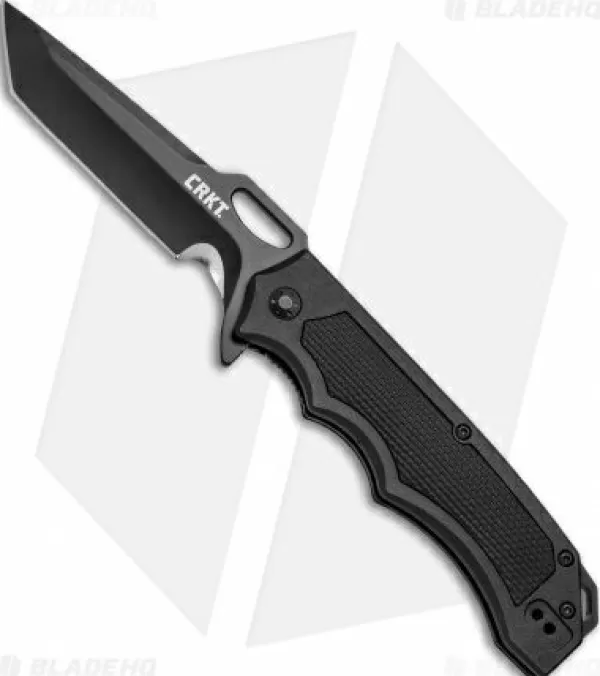 Online Quick Delivery Crkt Septimo "Forged By War" Liner Lock Knife Black (3.62 Black) 7050 Tactical Knives