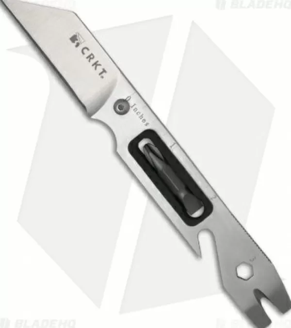 Store Quick Delivery Crkt Sparetool Fixed Blade Multi-Tool Knife W/Sheath (Satin Pln) 2395 Fixed Blade Knives
