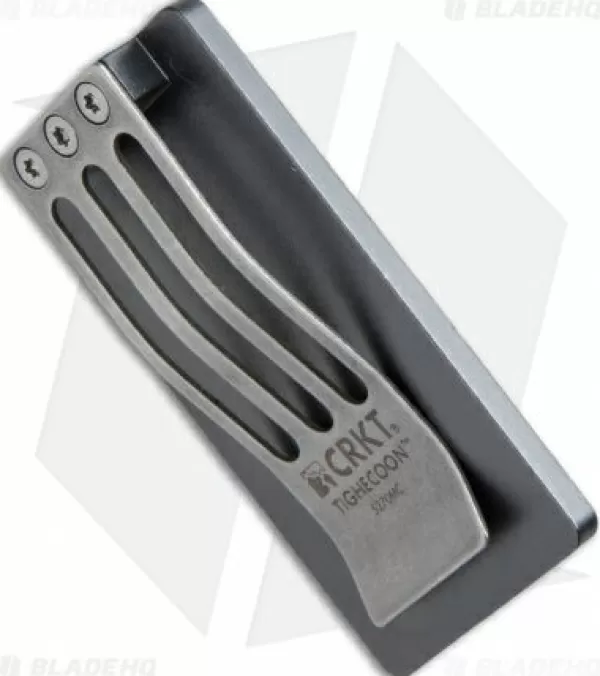 Shop Quick Delivery Crkt Tighe-Coon Money Clip Gray Aluminum 5270Mc Pocket Knives