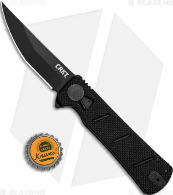 Discount Reliable Quality Crkt Goken Field Strip Knife Black G-10 (3.6 Black) 2920 Pocket Knives