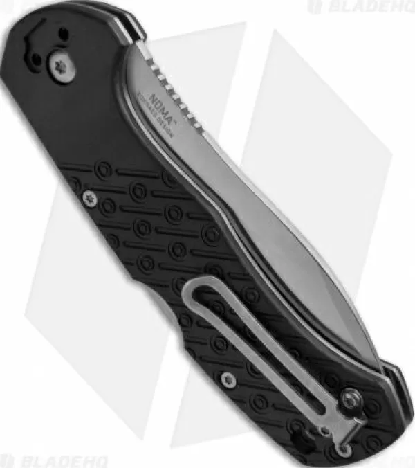 Discount Reliable Quality Crkt Noma Lock Back Knife Black Gfn (3.3 Satin) 2815 Pocket Knives