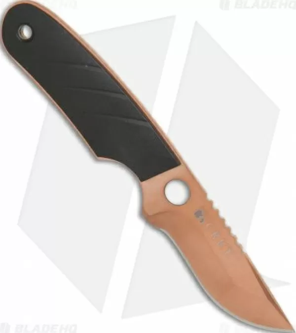 Flash Sale Reliable Quality Crkt Side Hawg 2 Fixed Blade Neck Knife W/ Pivot Sheath (2.25 Bronze) 2404Br Fixed Blade Knives